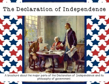 Declaration of Independence Brochure by Resources to the Rescue