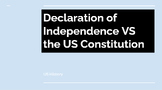 Declaration of Independence vs US Constitution