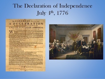 Declaration of Independence PowerPoint - Celebrate Freedom Week | TpT