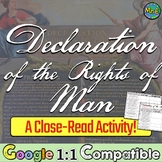 Declaration of the Rights of Man | Student Primary Source 