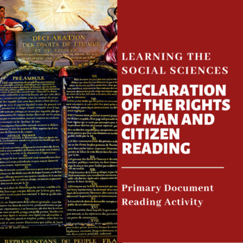 Preview of Declaration of the Rights of Man and Citizen Reading with Questions