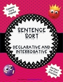 Declarative & Interrogative Sentences Center Activity