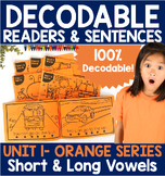 Decodable Adventures Series- 100% Decodable Books & Activi