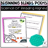 Decodable Beginning Blends Science of Reading Aligned Poems