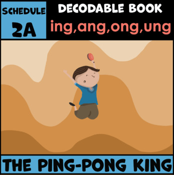 Preview of Decodable Book: ing, ang, ong, ung words (Alphabetic Phonics)