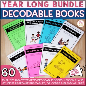 Preview of Decodable Books BUNDLE - Decodable readers aligned to the Science of Reading