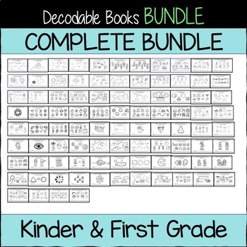 Preview of Decodable Books COMPLETE BUNDLE