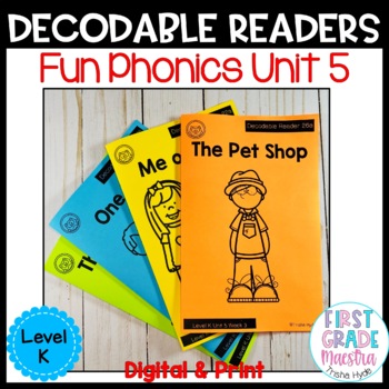 Thanksgiving Decodable Readers by First Grade Maestra Trisha Hyde