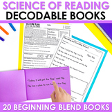 Blend Decodable Books Science of Reading Decodable Readers