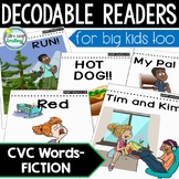 Decodable Books Short Vowels CVC Words for Big Kids Scienc