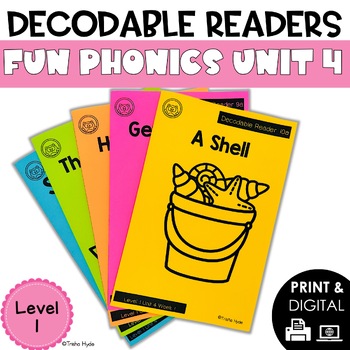 Preview of Decodable Books and Resources  Level 1 Unit 4 Fun Phonics
