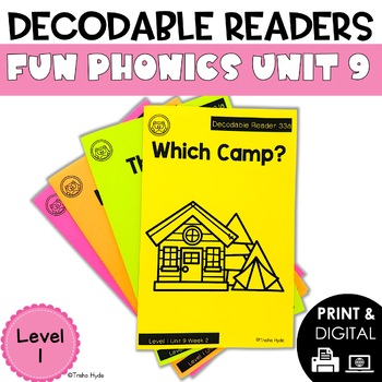 Preview of Decodable Books and Resources Level 1 Unit 9 Fun Phonics