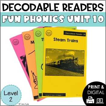 Preview of Decodable Books and Resources Level 2 Unit 10 Fun Phonics