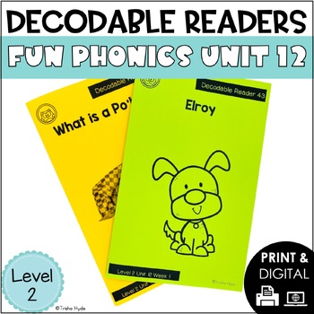 Preview of Decodable Books and Resources Level 2 Unit 12 Fun Phonics