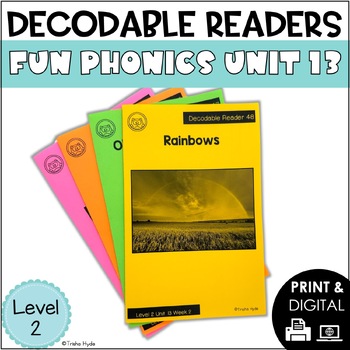 Preview of Decodable Books and Resources Level 2 Unit 13 Fun Phonics