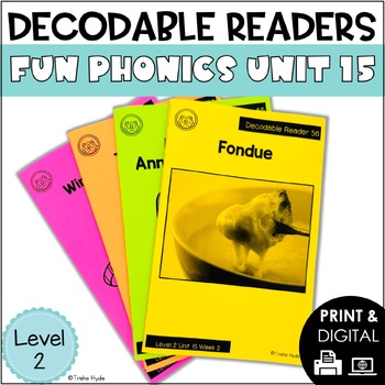 Preview of Decodable Books and Resources | Level 2 Unit 15 | Fun Phonics