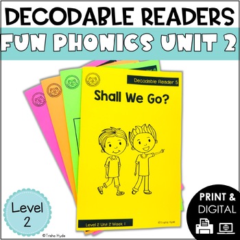 Preview of Decodable Books and Resources Level 2 Unit 2 Fun Phonics