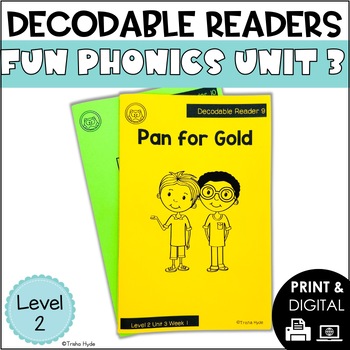 Preview of Decodable Books and Resources Level 2 Unit 3 Fun Phonics