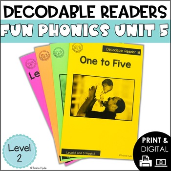 Preview of Decodable Books and Resources Level 2 Unit 5 Fun Phonics