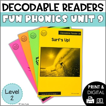 Preview of Decodable Books and Resources | Level 2 Unit 9 | Fun Phonics