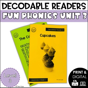 Preview of Decodable Books and Resources | Level 3 Unit 3 | Fun Phonics