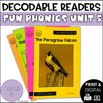 Preview of Decodable Books and Resources | Level 3 Unit 5 | Fun Phonics