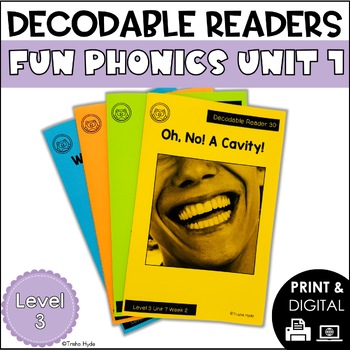 Preview of Decodable Books and Resources | Level 3 Unit 7 | Fun Phonics