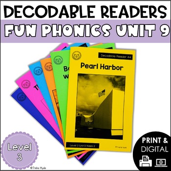 Preview of Decodable Books and Resources | Level 3 Unit 9 R-Controlled Vowels Fun Phonics