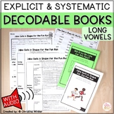 Decodable Books with Comprehension Questions - CVCe & Vowel Teams
