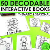 Decodable Books with Thematic & Seasonal Texts Interactive
