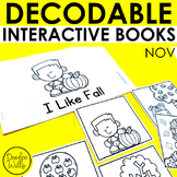 Decodable Books with Thematic & Seasonal Texts | November 