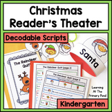 Decodable Christmas Reader's Theater Play Scripts for Kind