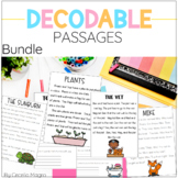 Decodable Reading Passages and Comprehension Questions BUNDLE Science of Reading