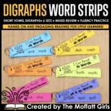 Decodable Digraph Word Fluency Strips