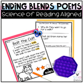 Decodable Ending Blends Science of Reading Aligned Poems