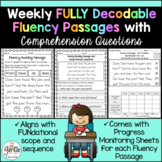 Decodable Fluency Passages with Comprehension Questions & 