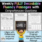 Decodable Fluency Passages with Comprehension Questions & 