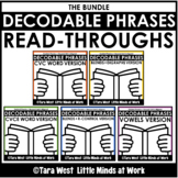 Decodable Fluency Phrases Read-Throughs Bundle $4 for the 4th!
