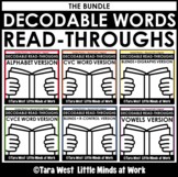 Decodable Fluency Read-Throughs Bundle