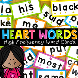 Decodable High Frequency Words - Heart Words - Cards (Scie