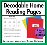 Decodable Home Reading (Advanced Vowel and Consonant Patterns)