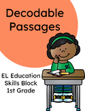 Decodable Passages │ 1st Grade EL Education Skills Block │