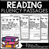 Decodable Readers & Passages Reading Fluency Bundle Kinder