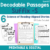 Decodable Passages and Texts | Suffix -S | Structured Lite
