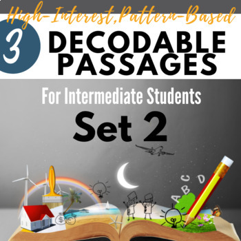 Preview of Decodable Passages for Intermediate Students Part 2