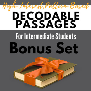 Preview of Decodable Passages for Intermediate Students BONUS Set