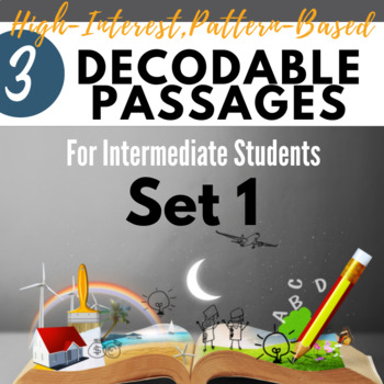Preview of Skill-Based, Decodable Passages for Intermediate Students Part 1