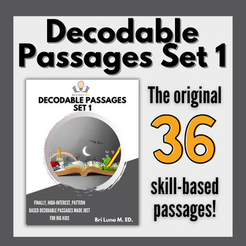 Preview of Decodable Passages for Intermediate Students (R.R. Original Set)