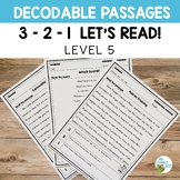 Decodable Passages for Orton-Gillingham Lessons Level 5