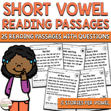 Decodable Passages with Comprehension Questions Short Vowels